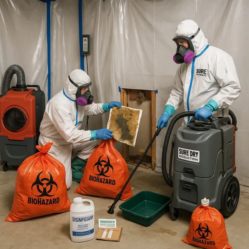 Contaminated Water Handling Protocols process in Marysville, CA